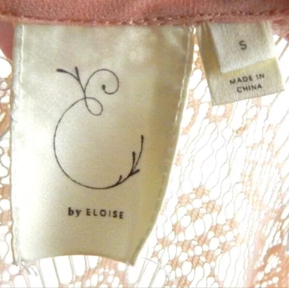 E by Eloise St. Regis Sheer Lace Slip Dress - Picture 3 of 4